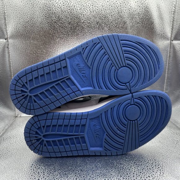 Size 7 - Nike Air Jordan 1 Retro High OG White Black Blue Mens Athletic Sneaker‎ main image 6